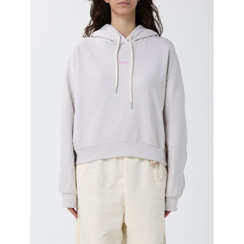 Disclaimer Sweatshirt Woman Grey